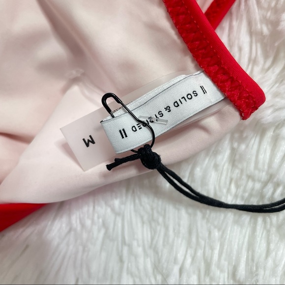 New Solid & Striped The Marina One Piece Size M - Picture 4 of 5